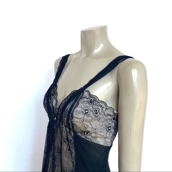 DONNA RICCO Collection Lace and Silk Satin Gown - Picture 4 of 16
